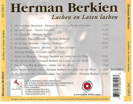 Herman Berkien : Lachen en Laten Lachen (CD, Comp)