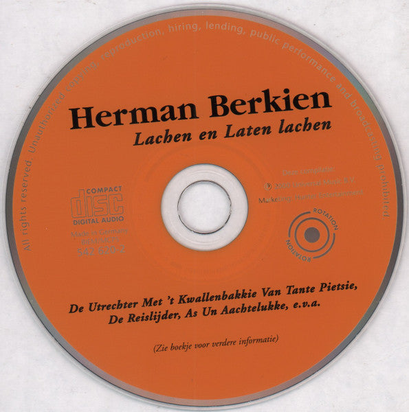 Herman Berkien : Lachen en Laten Lachen (CD, Comp)