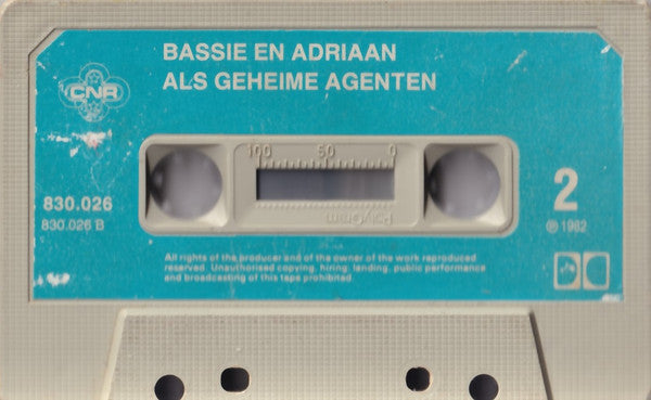 Bassie & Adriaan : Als Geheime Agenten (Cass, Whi)