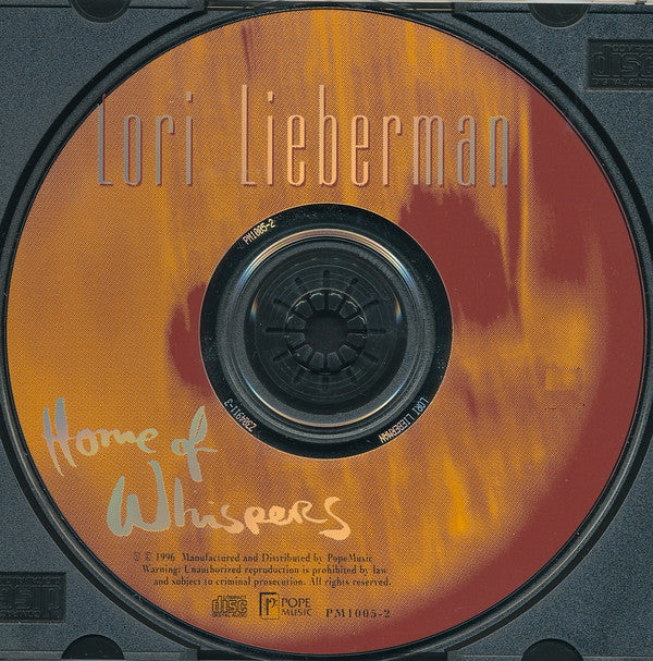 Lori Lieberman : Home Of Whispers (CD, Album)