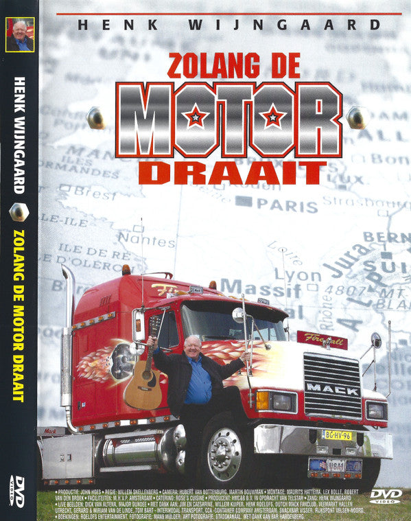 Henk Wijngaard : Zolang De Motor Draait (DVD)