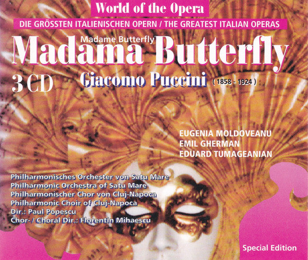 Giacomo Puccini : Madama Butterfly (3xCD, RE, Spe)