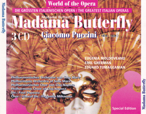 Giacomo Puccini : Madama Butterfly (3xCD, RE, Spe)