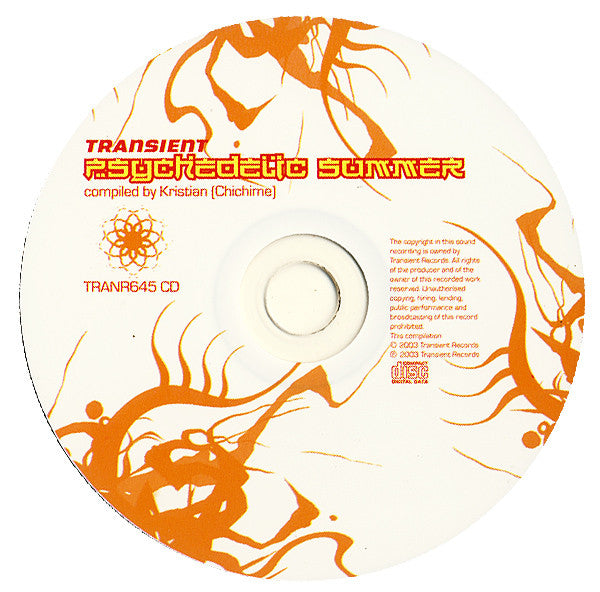DJ Kristian (3) : Psychedelic Summer (CD, Comp)