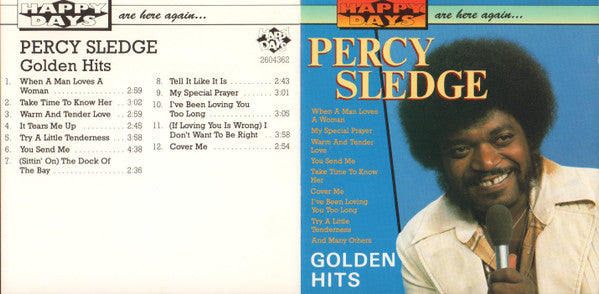 Percy Sledge : Golden Hits (CD, Comp)