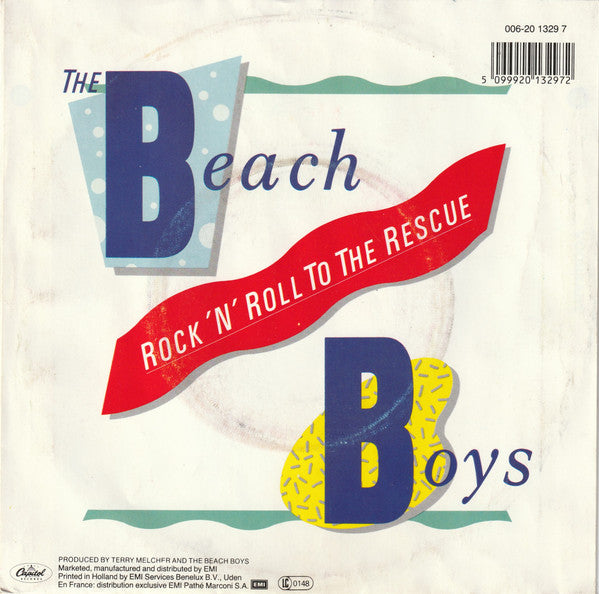 The Beach Boys : Rock 'N' Roll To The Rescue (7", Single)