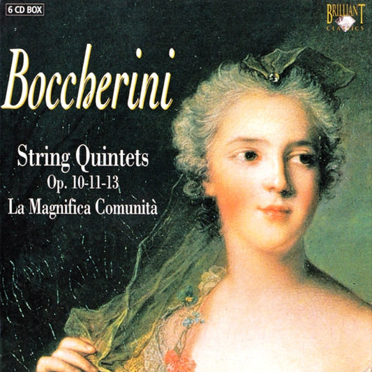 Luigi Boccherini - La Magnifica Comunità : String Quintets Op. 10-11-13 (6xCD + Box)