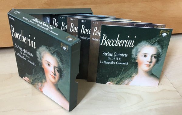 Luigi Boccherini - La Magnifica Comunità : String Quintets Op. 10-11-13 (6xCD + Box)
