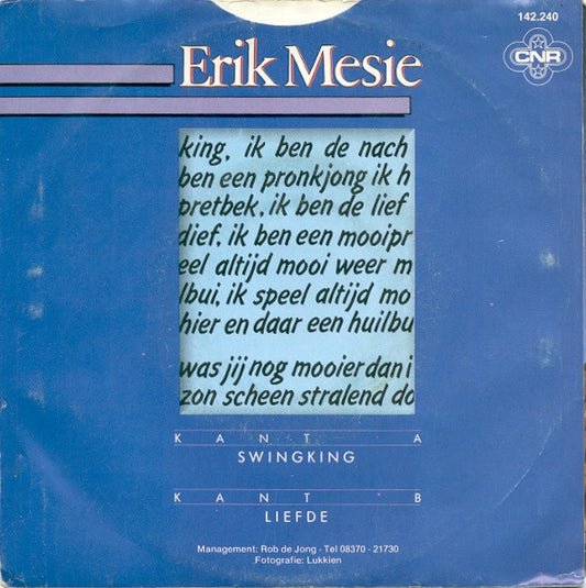 Erik Mesie : Swingking (7", Single)