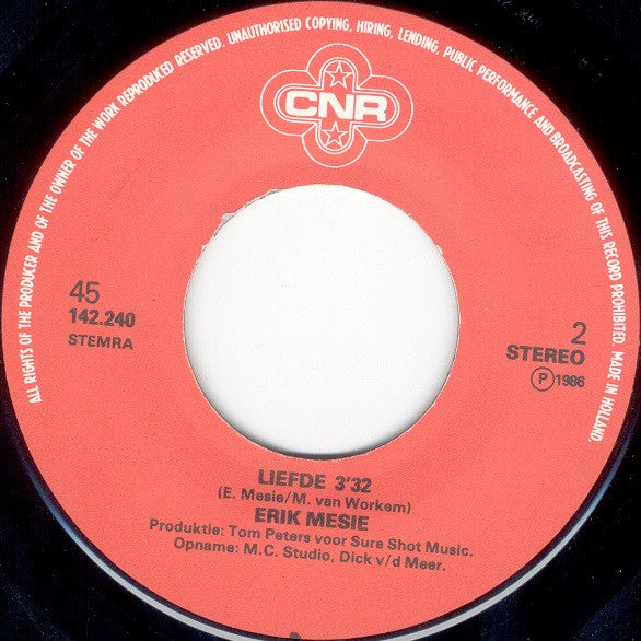 Erik Mesie : Swingking (7", Single)