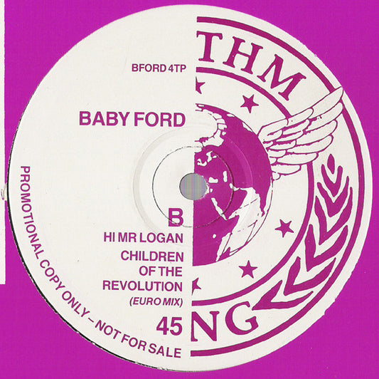 Baby Ford : Children Of The Revolution (12", Promo, Pur)
