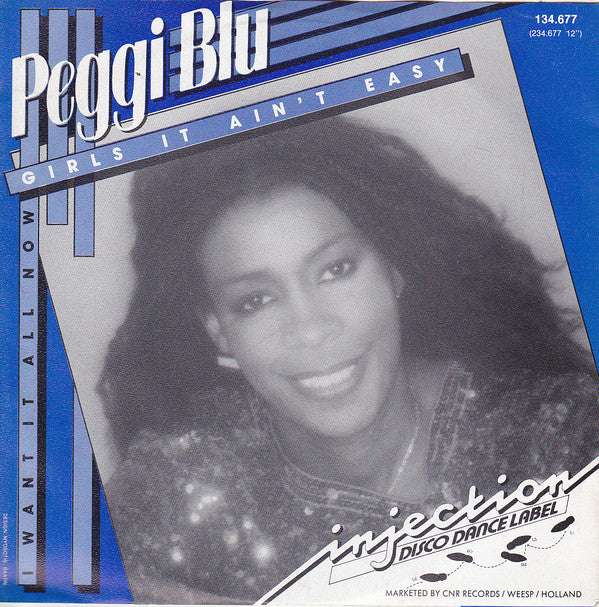Peggi Blu : Girls It Ain't Easy (7", Single)
