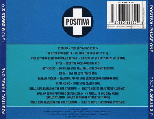 Various : Positiva: Phase One (CD, Comp)