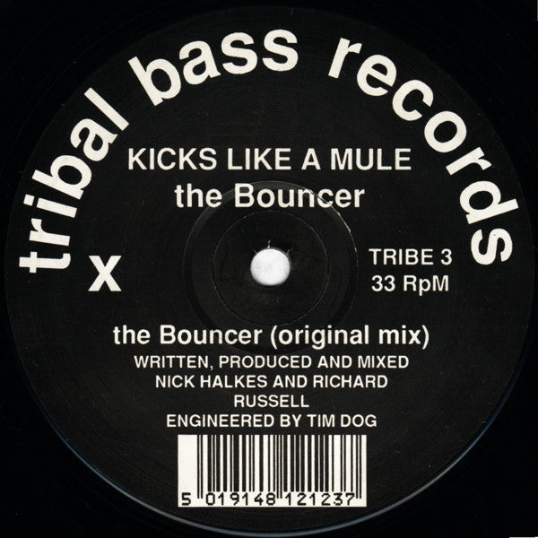 Kicks Like A Mule : The Bouncer (Your Name's Not Down, Your'e Not Comin In!) (12", Pic)