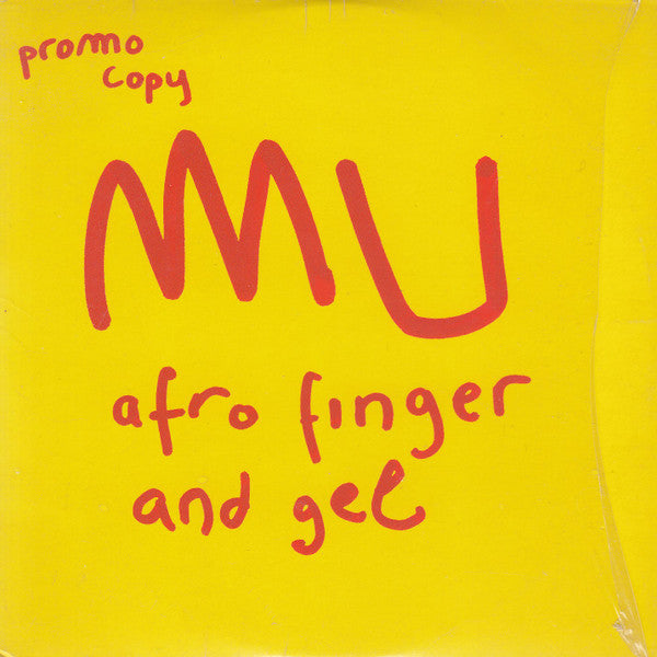 MU : Afro Finger And Gel (CD, Album, Promo, Car)