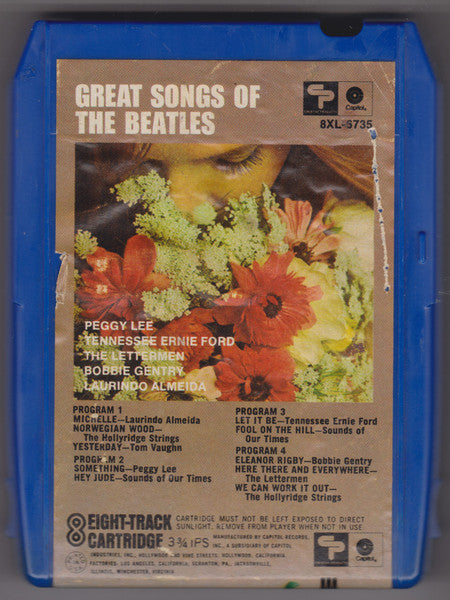 Various : Great Songs Of The Beatles (8-Trk, Comp, Blu)