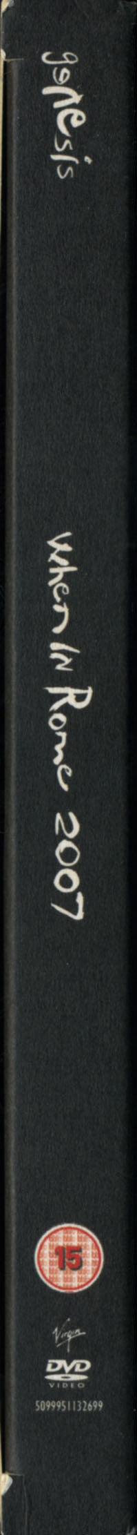 Genesis : When In Rome 2007 (2xDVD-V, Multichannel, PAL + DVD-V, PAL + Dlx)