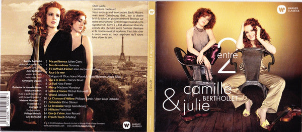 Camille & Julie Berthollet : Entre 2 (CD, Album)