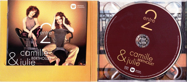 Camille & Julie Berthollet : Entre 2 (CD, Album)
