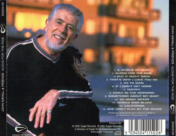 John Mayall & Friends : Along For The Ride (CD, Album)