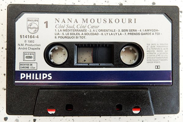 Nana Mouskouri : Côté Sud, Côté Cœur (Cass, Album)
