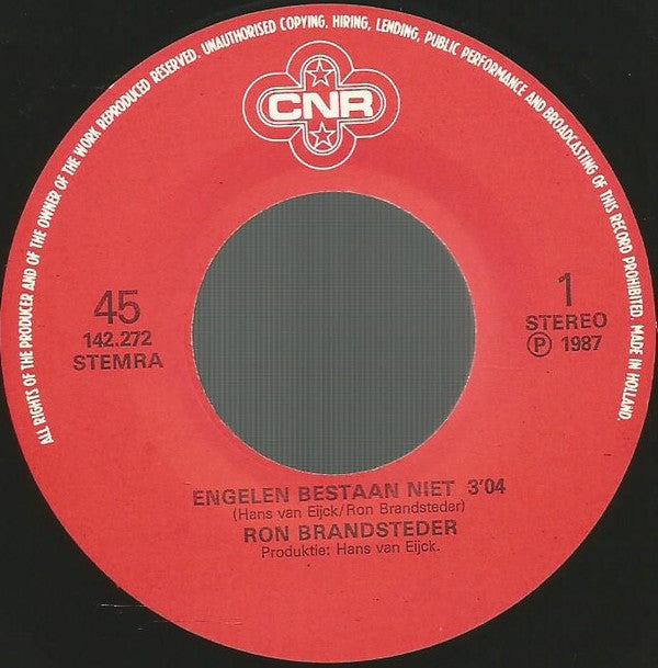 Ron Brandsteder : Engelen Bestaan Niet (7", Single)