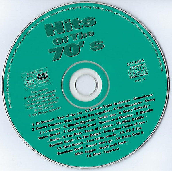 Various : Hits Of The 70's (CD, Comp)