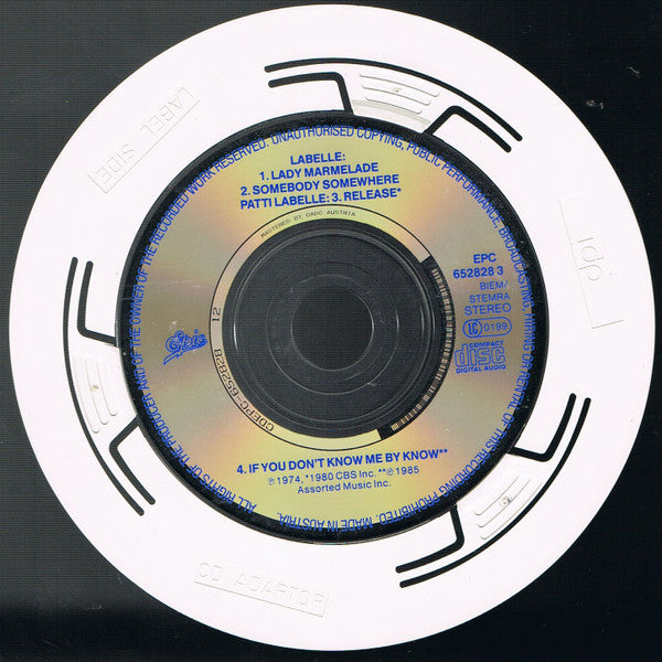 Labelle / Patti Labelle : Lady Marmalade (Voulez Vous Coucher Avec Moi?) (CD, Mini, Maxi, Car)