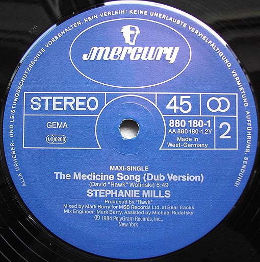 Stephanie Mills : The Medicine Song (12", Maxi)