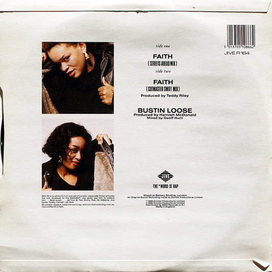 Wee Papa Girl Rappers : Faith (Remixes) (12")