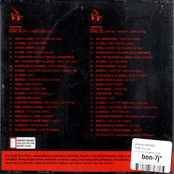 Various : Jump It! 2 (CD, Comp + CD, Mixed)