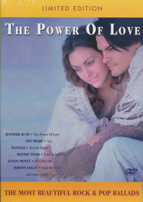 Various : The Power Of Love (The Most Beautiful Rock & Pop Ballads) (DVD-V, Ltd, 5.1)