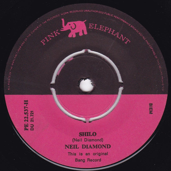 Neil Diamond : Do It / Shilo (7", Single, 4-P)