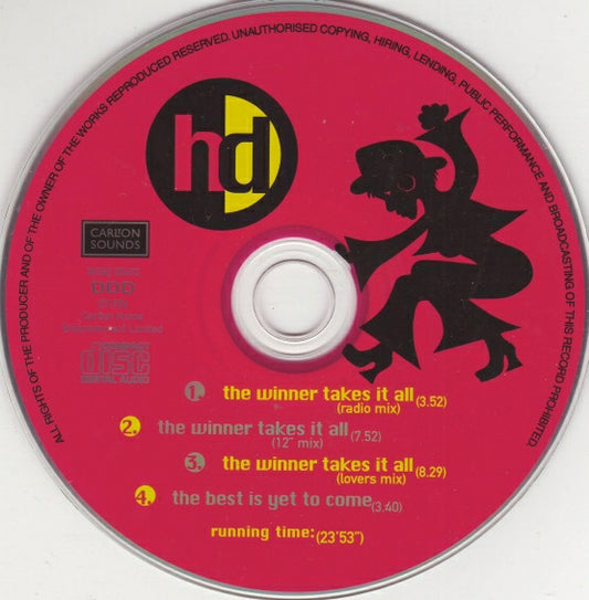 Hazell Dean : The Winner Takes It All (CD, Maxi)