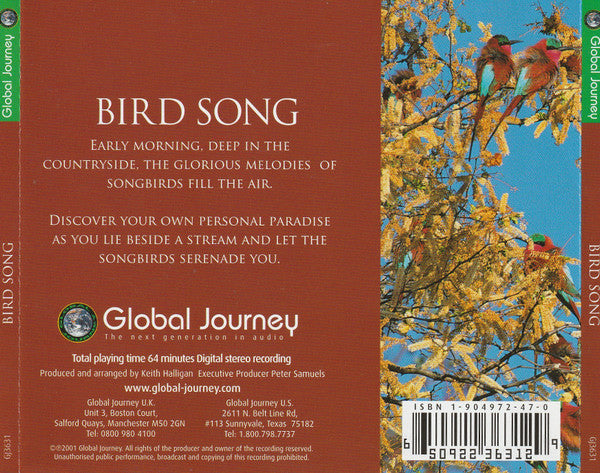No Artist : Bird Song (CD, Album)