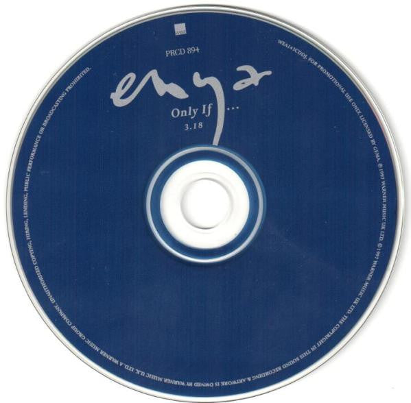 Enya : Only If... (CD, Single, Promo)