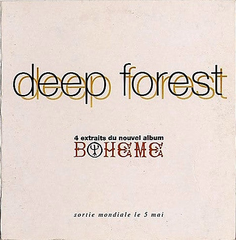 Deep Forest : 4 Extraits Du Nouvel Album Boheme (CD, Promo, Smplr, Car)