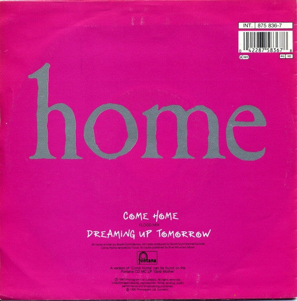 James : Come Home (7", Single)