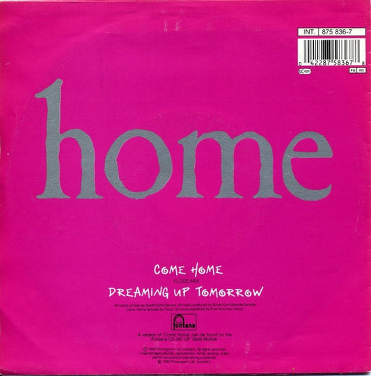 James : Come Home (7", Single)