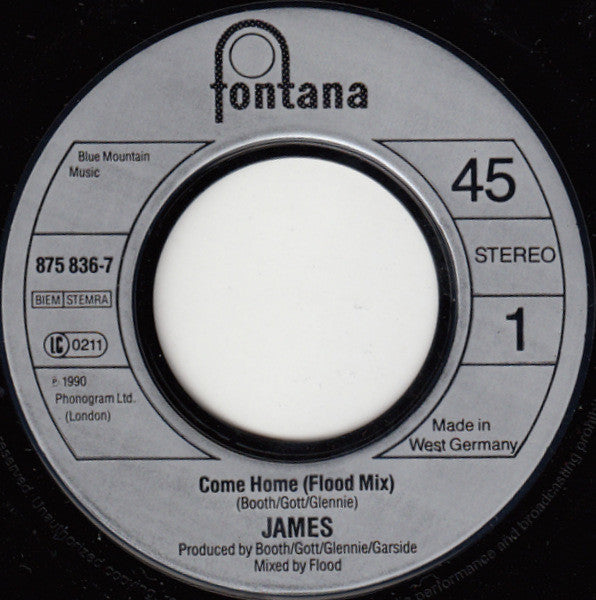 James : Come Home (7", Single)