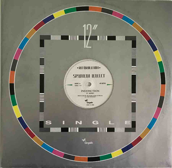 Spandau Ballet : Instinction / Chant No.1 (Remix) (12", Single)