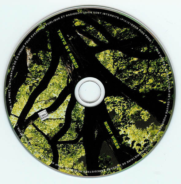 Various : Tokyo By Kenzo Night Vibes - Music Selection By Ninja Tune (CD, Comp, Promo)