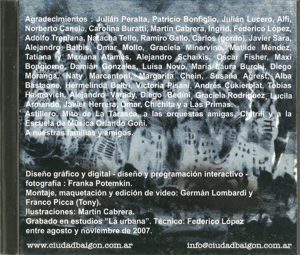 Ciudad Baigón : Orquesta Típica (CD, Album, Enh)