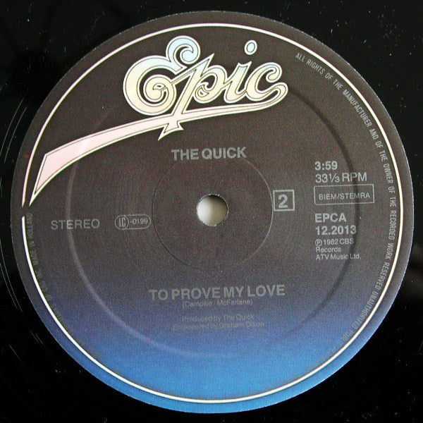 The Quick : The Rhythm Of The Jungle (12", Maxi)