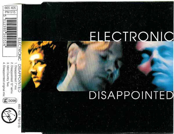 Electronic : Disappointed (CD, Single)
