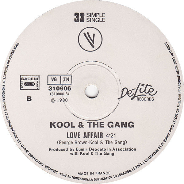 Kool & The Gang : Take It To The Top (12", Single, Ltd)