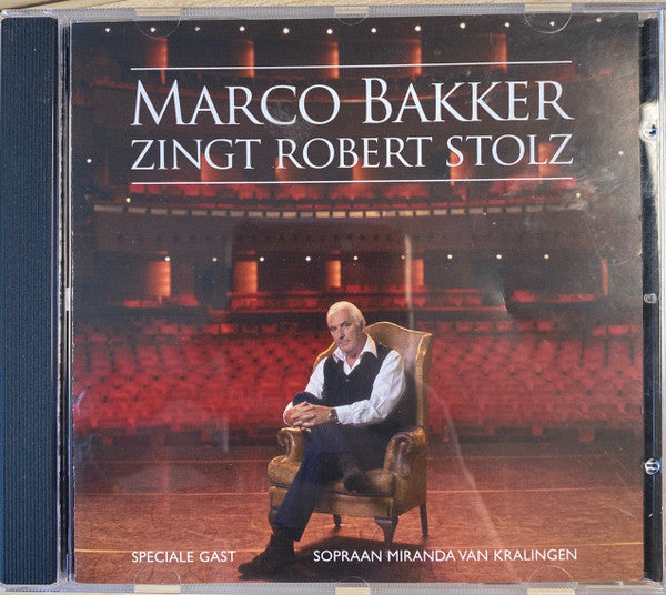 Marco Bakker : Marco Bakker Zingt Robert Stolz (CD)