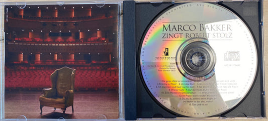 Marco Bakker : Marco Bakker Zingt Robert Stolz (CD)