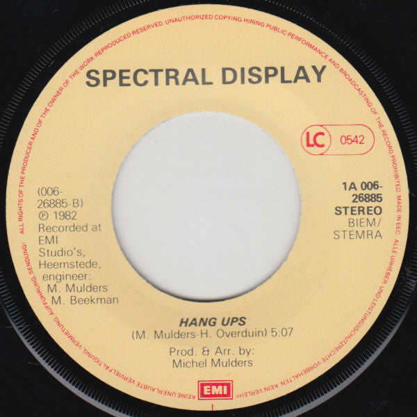 Spectral Display : There's A Virus Going Round (7", Single)