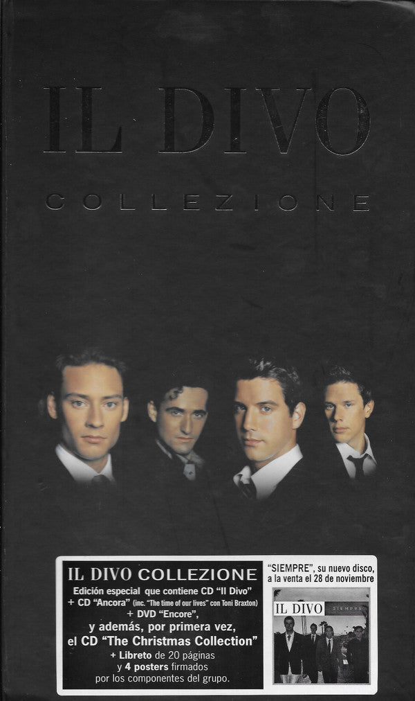 Il Divo : Collezione (Box, Comp, Dlx + 3xCD, Album + DVD-V, PAL)